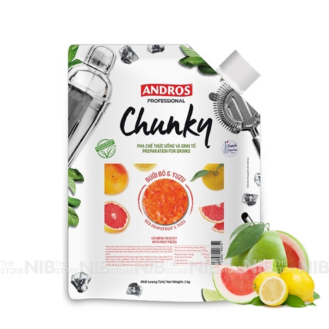 Mứt Chunky gói 1kg - BƯỞI YUZU