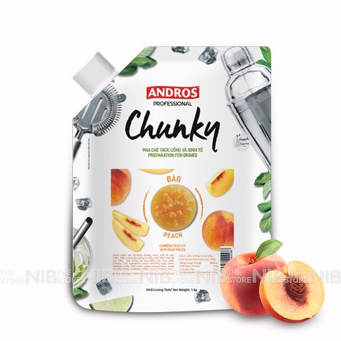 Mứt Chunky gói 1kg - ĐÀO
