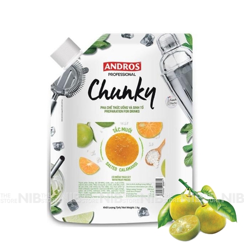 Mứt Chunky gói 1kg - TẮC MUỐI