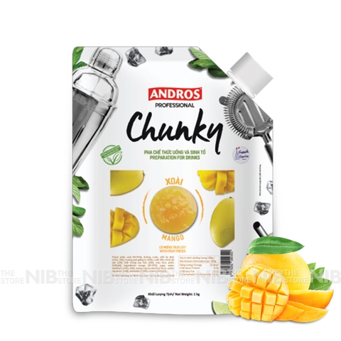 Mứt Chunky gói 1kg - XOÀI