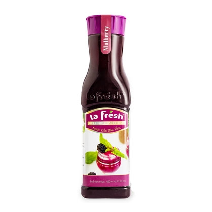 Nước cốt La Fresh chai 650ml - DÂU TẰM