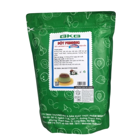 Bột pudding BKB gói 1kg - DỪA