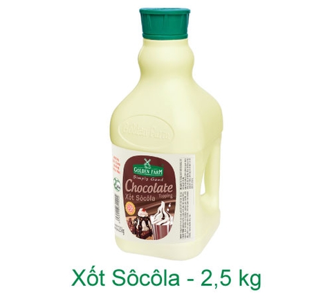Sốt Golden Farm chai 2,5kg - SOCOLA