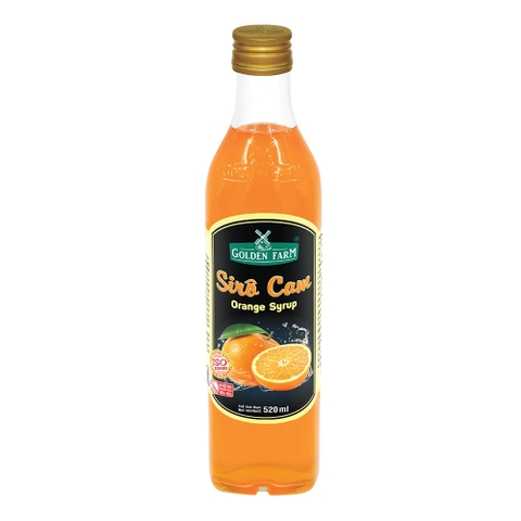 (KM) Siro Golden Farm chai 520ml - CAM - giảm 2.000/chai đến ngày 15/10