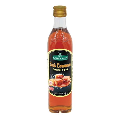 (KM) Siro Golden Farm chai 520ml - CARAMEL - giảm 2.000/chai đến ngày 15/10