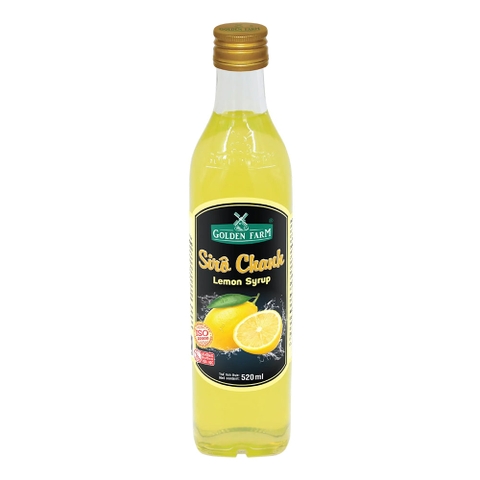 (KM) Siro Golden Farm chai 520ml - CHANH - giảm 2.000/chai đến ngày 15/10