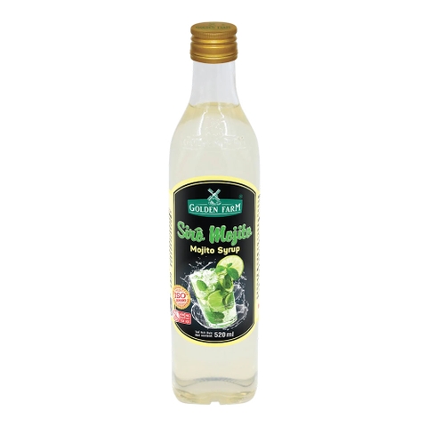 (KM) Siro Golden Farm chai 520ml - MOJITO - giảm 2.000/chai đến ngày 15/10