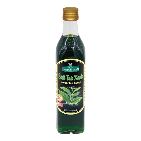 (KM) Siro Golden Farm chai 520ml - TRÀ XANH - giảm 2.000/chai đến ngày 15/10