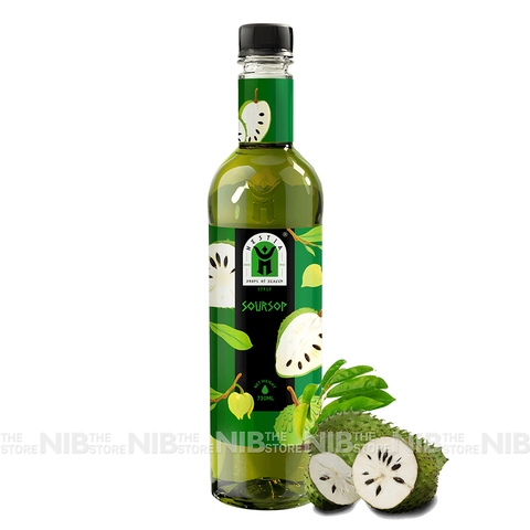 Siro/ syrup Hestia chai 750ml - MÃNG CẦU (SOURSOP)