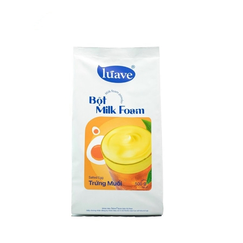 Bột milk foam Luave gói 500g - TRỨNG MUỐI