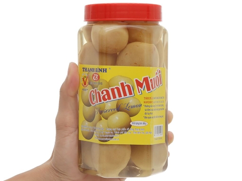 Chanh muối trái Thanh Bình hũ 900g