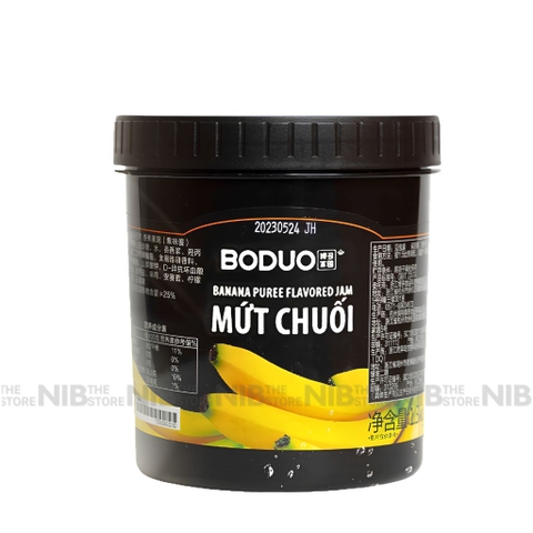 Mứt Boduo 1.3kg (hộp đen) - CHUỐI