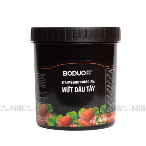 Mứt Boduo 1.3kg (hộp đen) - DÂU