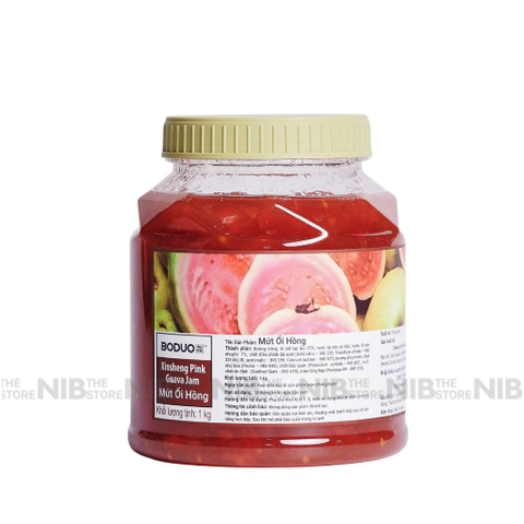 Mứt Boduo hộp 1kg (hộp trong) - ỔI HỒNG