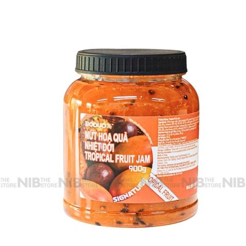 Mứt Boduo Signature hộp 900g - HOA QUẢ NHIỆT ĐỚI