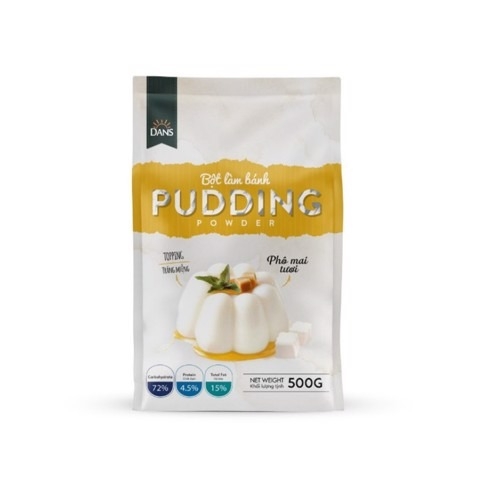 Bột pudding Dans gói 500g - PHÔ MAI