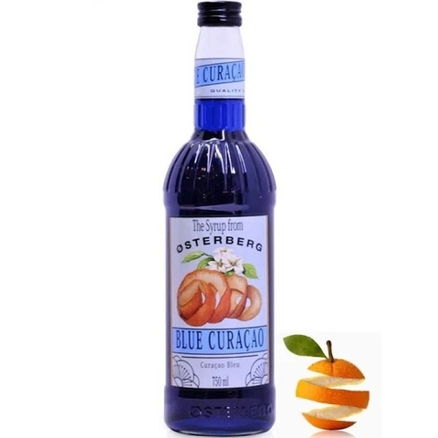 Syrup Osterberg chai 750ml - BLUE CURACAO