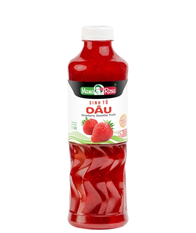 Sinh tố Mama Rosa Chai 1000ml - DÂU