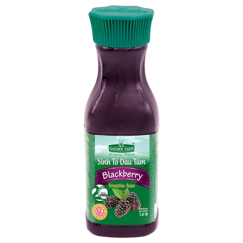 Sinh tố Golden Farm chai 1000ml - DÂU TẰM