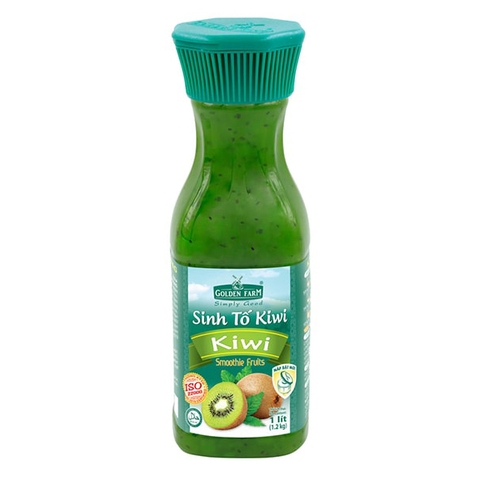 Sinh tố Golden Farm chai 1000ml - KIWI