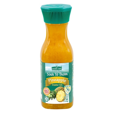 Sinh tố Golden Farm chai 1000ml - THƠM