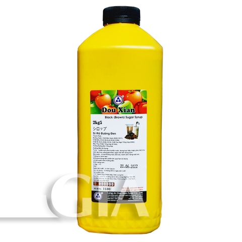 Siro Douxian hoàng kim 2.5kg - ĐƯỜNG ĐEN