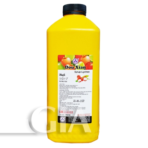 Siro Douxian hoàng kim 2.5kg - VẢI