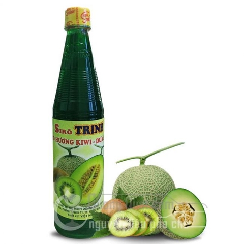 Siro Trinh chai 600ml - DƯA LƯỚI & KIWI