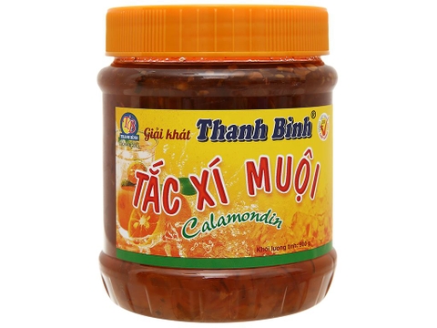 Tắc xí muội Thanh Bình hũ 900g
