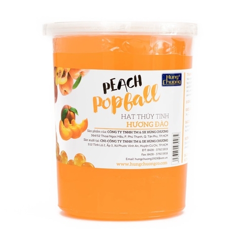 Thạch thủy tinh Hùng Chương hộp 1kg - ĐÀO