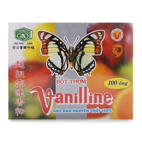 Bột Vani con bướm - HỘP