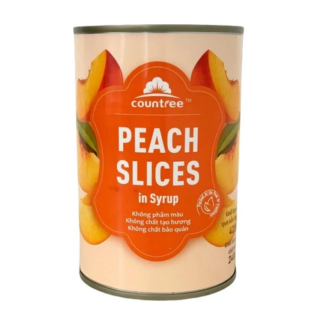 Đào ngâm Countree 425g - LÁT NHỎ