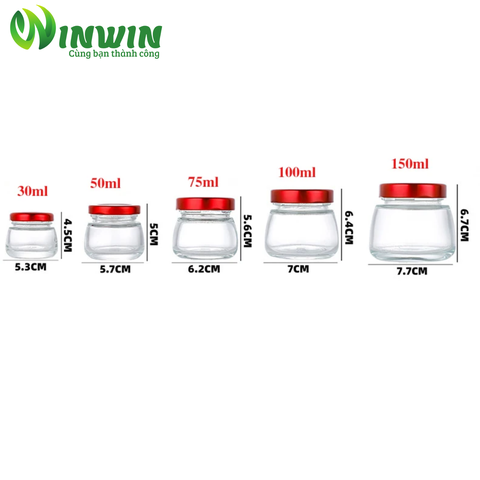 Hũ thủy tinh bầu