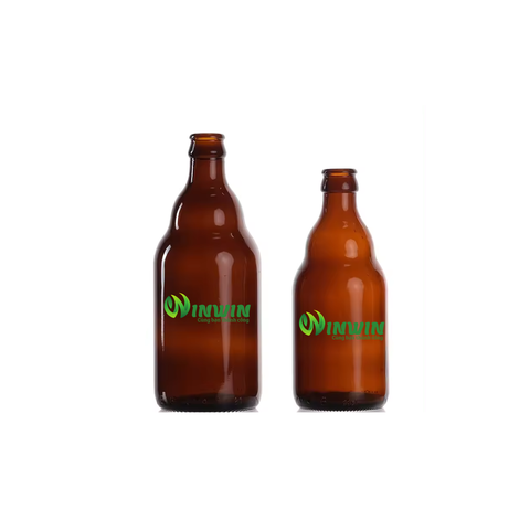 Chai thủy tinh cổ cong màu nâu 300ml - 1000ml