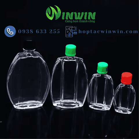 Chai thủy tinh đựng dầu gió 20ml 30ml 50ml