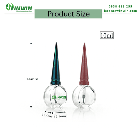 Chai thủy tinh đựng sơn móng tay 8ml 10ml