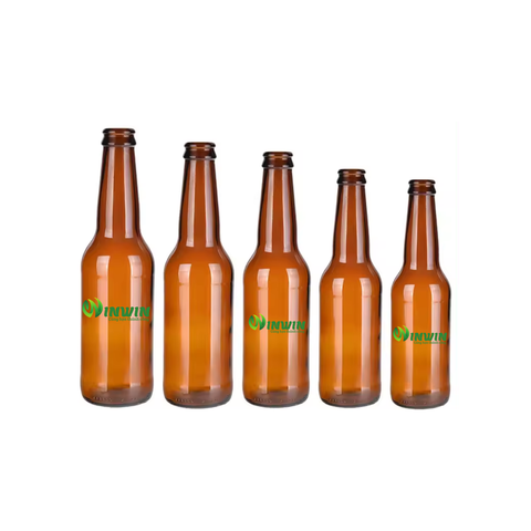 Chai thủy tinh nắp khoén màu nâu