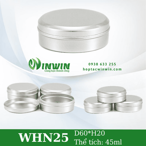 Hộp nhôm 45ml