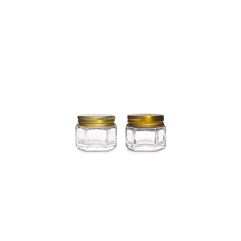 Hũ thủy tinh lục giác 15ml