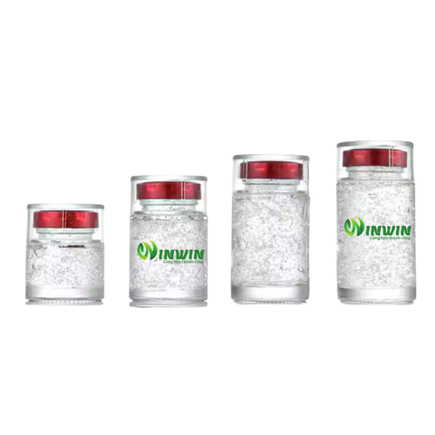 Hũ thủy tinh tròn cao 2 nắp 50ml 80ml 100ml 120ml