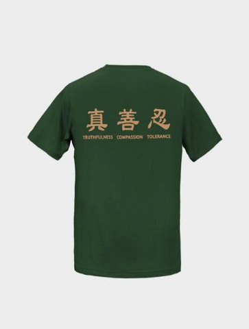 Áo phông cộc tay người lớn 13XS - Xanh  rừng - XS