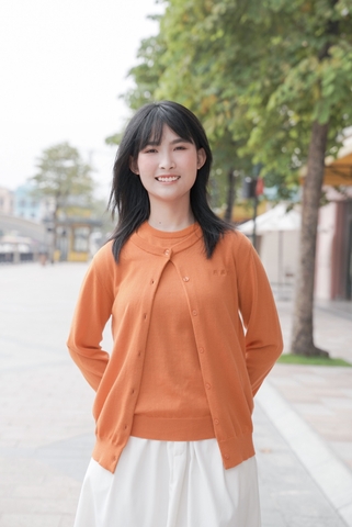 Set áo Cardigan nữ len Merino