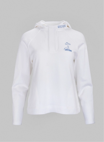 Áo Hoodie Timeless Virtues Nữ Chất Nhẹ | Trắng