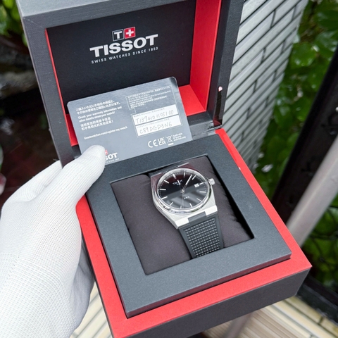 Tissot PRX Black T137.410.17.051.00 Quartz Nam 40mm USED