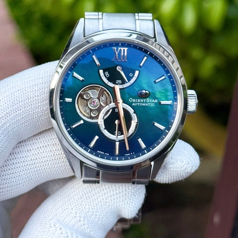 Orient Star Semi Skeleton Blue Green Gradient Mop Dial RK-BY0001A Automatic Nam 40mm USED