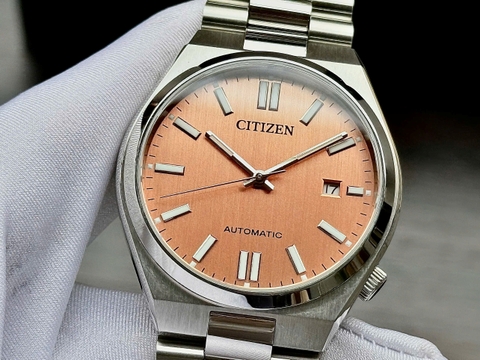 Citizen Tsuyosa Mechanical Orange NJ0159-86Z Automatic Nam 40mm NEW