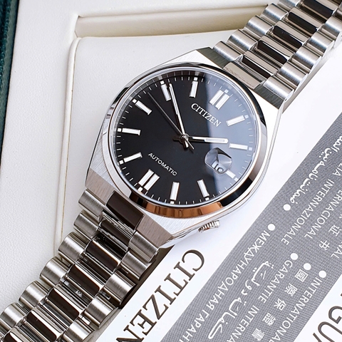 Citizen Tsuyosa Mechanical Black NJ0150-81E Automatic Nam 40mm NEW