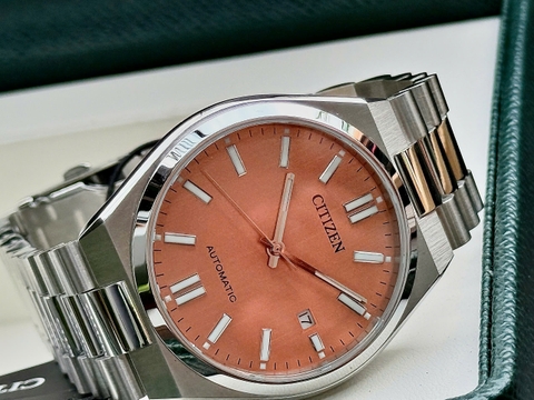 Citizen Tsuyosa Mechanical Orange NJ0159-86Z Automatic Nam 40mm NEW