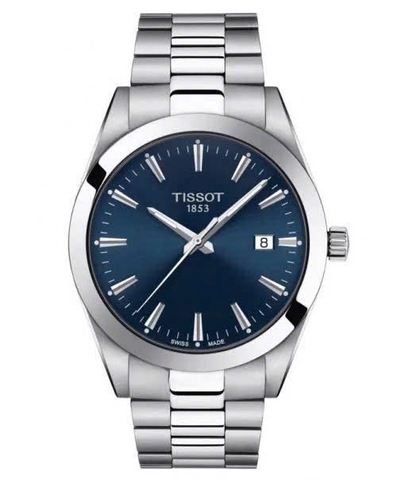 Tissot Gentleman Blue T127.410.11.041.00 Quartz Nam 40mm USED