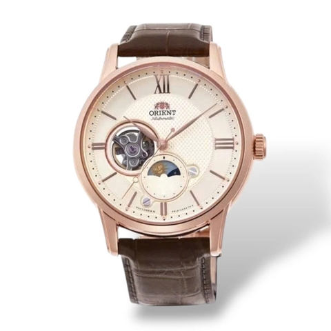 Orient Sun and Moon gen 4 Rose Gold RA-AS0009S10B Automatic Nam 42mm USED